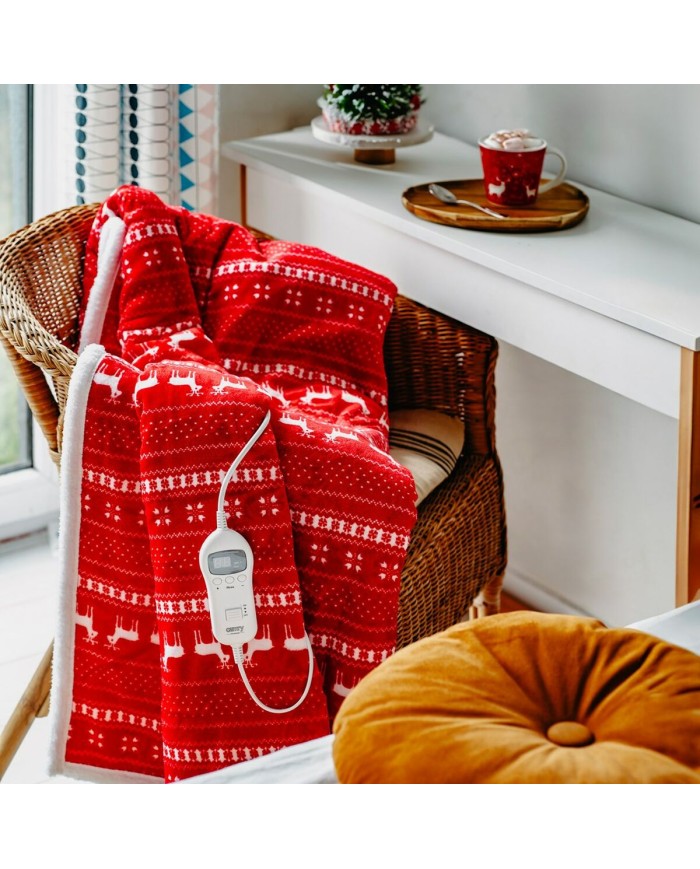 Coperta Elettrica Adler CR 7441 Bianco Coperta Elettrica Adler CR 7441 Bianco