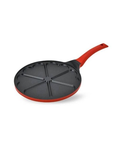 Padella Feel Maestro MR-1222-A Nero Rosso Alluminio Ø 26 cm