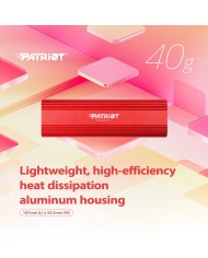 Hard Disk Esterno Patriot Memory PTPL2TBPEC Rosso 2 TB SSD Hard Disk Esterno Patriot Memory PTPL2TBPEC Rosso 2 TB SSD