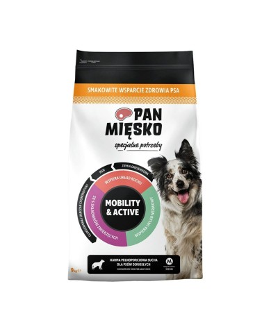 mangime PAN MIĘSKO Special needs Mobility & Active Maiale 9 kg