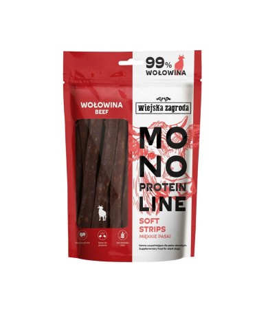 Snack per Cani WIEJSKA ZAGRODA Carne di manzo e vitello 100 g Snack per Cani WIEJSKA ZAGRODA Carne di manzo e vitello 100 g