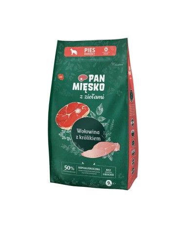 mangime PAN MIĘSKO Carne di vitello 9 kg