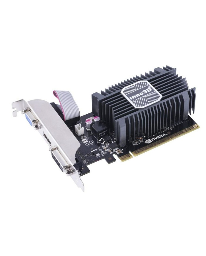 Scheda Grafica INNO3D N730-1SDV-E3BX NVIDIA GeForce GT 730 2 GB GDDR3