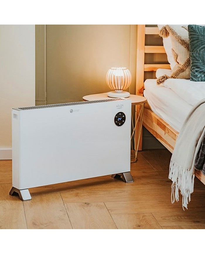 Climatizzatore Ceramico a Parete Adler AD 7752 Bianco 2000 W Climatizzatore Ceramico a Parete Adler AD 7752 Bianco 2000 W