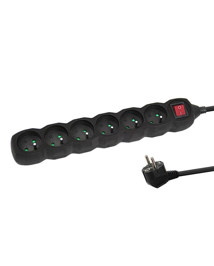 Ciabatta Multipresa Esperanza ELK218K (3 m) Ciabatta Multipresa Esperanza ELK218K (3 m)