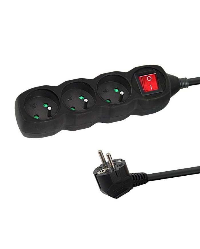 Ciabatta Multipresa Esperanza ELK210K (1,5 m) Ciabatta Multipresa Esperanza ELK210K (1,5 m)