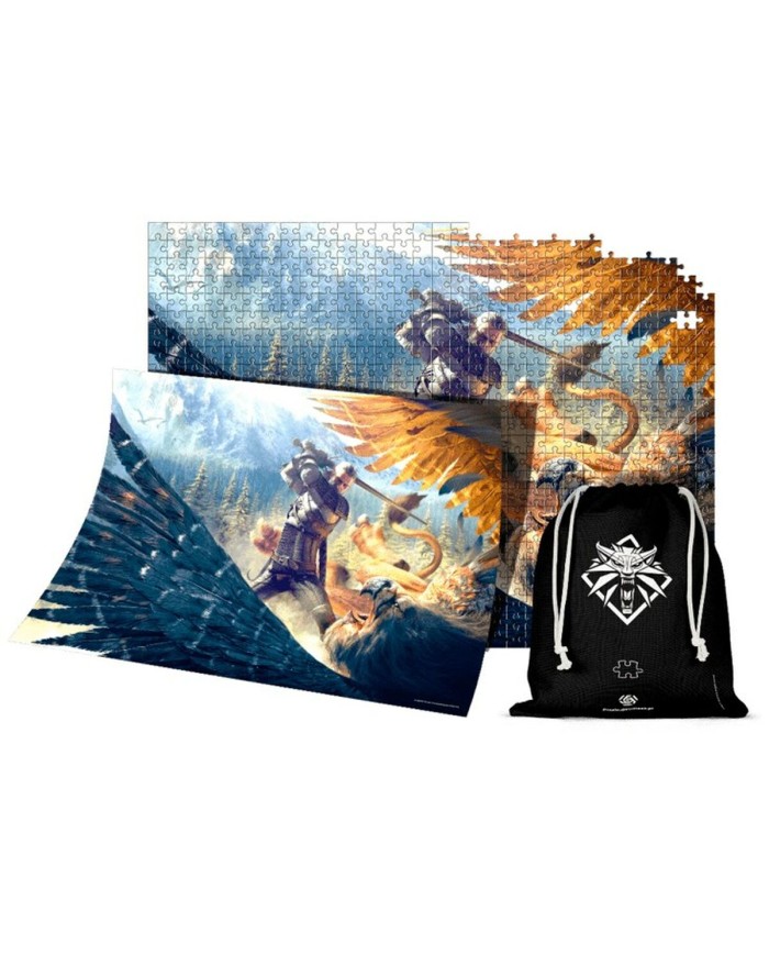 Puzzle Cenega Publishing The Witcher: Griffin Fight 1000 Pezzi Puzzle Cenega Publishing The Witcher: Griffin Fight 1000 Pezzi