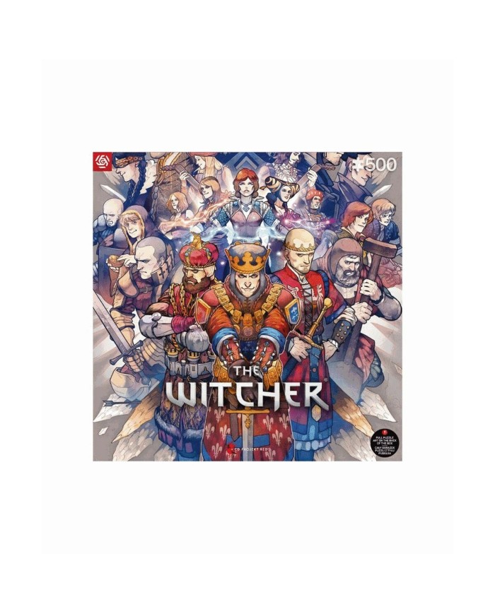 Puzzle Cenega Publishing The Witcher Northern Realms 500 Pezzi