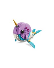Set di Costruzioni Lego Dreamzzz 71472 Izzie's Narwhal Hot-Air Balloon Multicolore 156 Pezzi