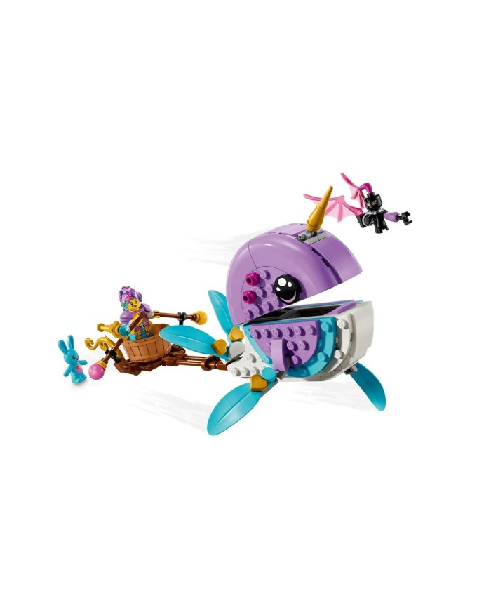 Set di Costruzioni Lego Dreamzzz 71472 Izzie's Narwhal Hot-Air Balloon Multicolore 156 Pezzi