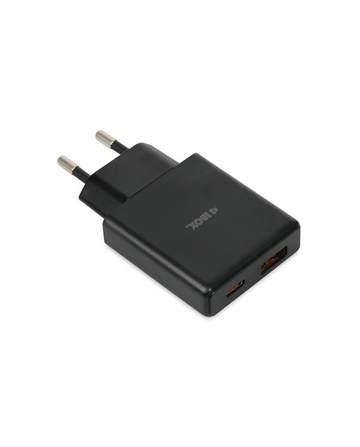 Caricabatterie da Parete Ibox ILUC43B Nero 30 W (1 Unità) Caricabatterie da Parete Ibox ILUC43B Nero 30 W (1 Unità)