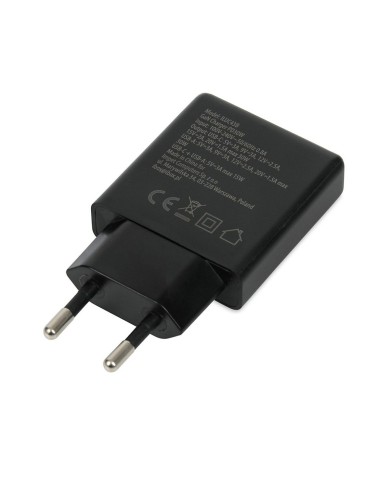 Caricabatterie da Parete Ibox ILUC43B Nero 30 W (1 Unità)