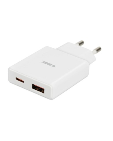 Caricabatterie da Parete Ibox ILUC43W Bianco 30 W (1 Unità)