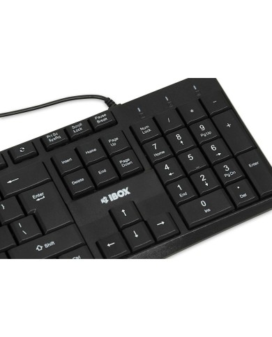 Tastiera Ibox IKC2010B Nero