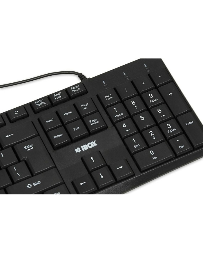 Tastiera Ibox IKC2010B Nero Tastiera Ibox IKC2010B Nero