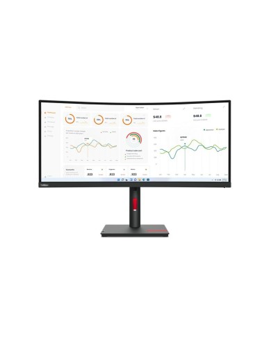 Monitor Lenovo 63D4ZAT1EU Wide Quad HD 34"