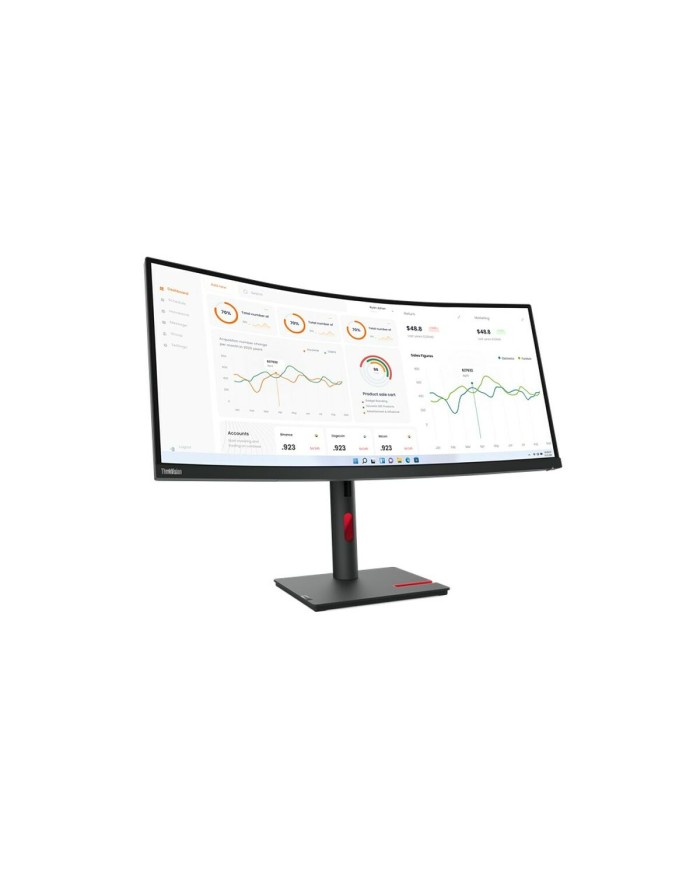 Monitor Lenovo 63D4ZAT1EU Wide Quad HD 34" Monitor Lenovo 63D4ZAT1EU Wide Quad HD 34"