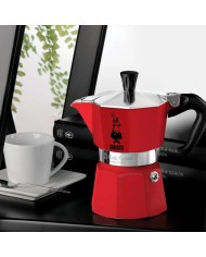 Caffettiera Italiana Bialetti Winter Wonderland Rosso Argentato Alluminio 3 Tazze Caffettiera Italiana Bialetti Winter Wonderland Rosso Argentato Alluminio 3 Tazze