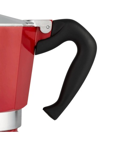 Caffettiera Italiana Bialetti Winter Wonderland Rosso Argentato Alluminio 3 Tazze Caffettiera Italiana Bialetti Winter Wonderland Rosso Argentato Alluminio 3 Tazze