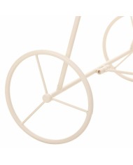 Supporto per Vaso Alexandra House Living Bianco Metallo Ferro 25 x 32 x 55 cm