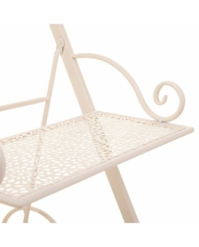 Supporto per Vaso Alexandra House Living Bianco Metallo Ferro 25 x 32 x 55 cm Supporto per Vaso Alexandra House Living Bianco Metallo Ferro 25 x 32 x 55 cm