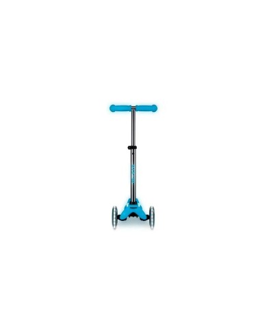 Monopattino Scooter Micro Deluxe Glow LED Plus Verde Grigio Turchese Argentato