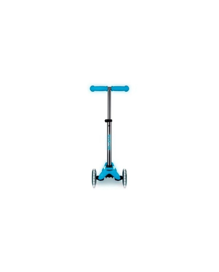 Monopattino Scooter Micro Deluxe Glow LED Plus Verde Grigio Turchese Argentato