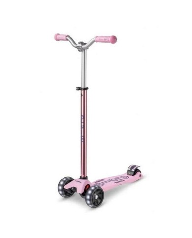 Monopattino Scooter Micro Maxi Micro Deluxe Pro LED Rosa