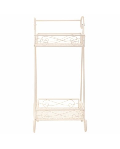 Supporto per Vaso Alexandra House Living Bianco Metallo Ferro 23 x 65 x 28 cm Supporto per Vaso Alexandra House Living Bianco Metallo Ferro 23 x 65 x 28 cm