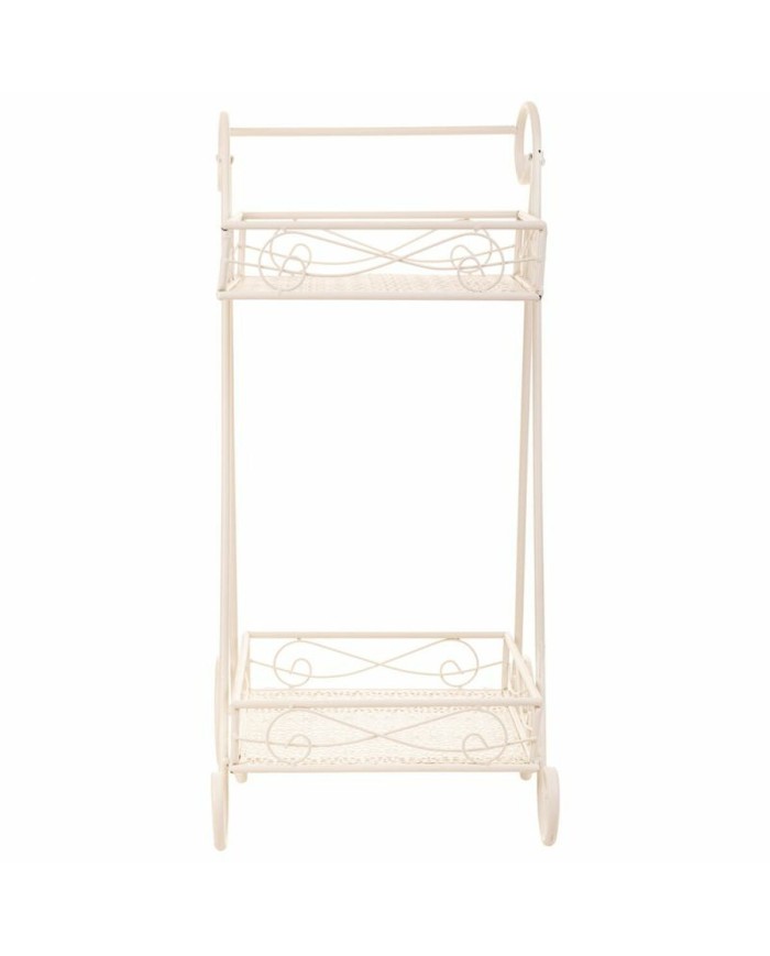 Supporto per Vaso Alexandra House Living Bianco Metallo Ferro 23 x 65 x 28 cm