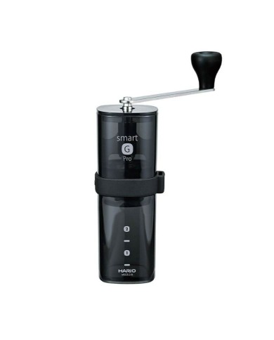 Macinino Elettrico Hario G PRO Nero Trasparente Macinino Elettrico Hario G PRO Nero Trasparente