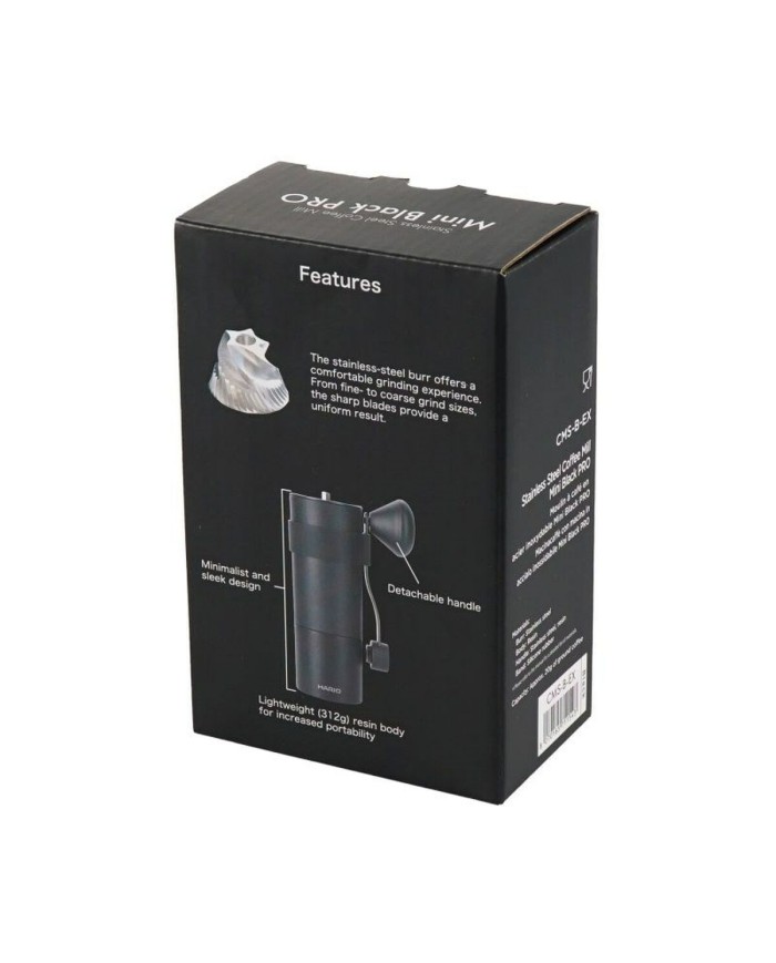 Macinino Elettrico Hario Mini Black Pro Nero