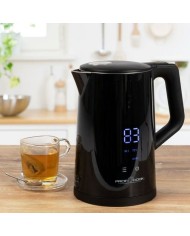 Bollitore Proficook PC-WKS 1243 Nero Acciaio inossidabile 2200 W 1,7 L Bollitore Proficook PC-WKS 1243 Nero Acciaio inossidabile 2200 W 1,7 L