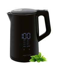 Bollitore Proficook PC-WKS 1243 Nero Acciaio inossidabile 2200 W 1,7 L Bollitore Proficook PC-WKS 1243 Nero Acciaio inossidabile 2200 W 1,7 L