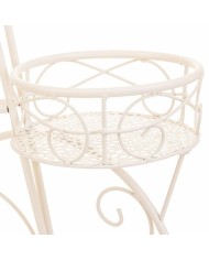 Supporto per Vaso Alexandra House Living Bianco Metallo Ferro Bicicletta 28 x 28 x 28 cm Supporto per Vaso Alexandra House Living Bianco Metallo Ferro Bicicletta 28 x 28 x 28 cm
