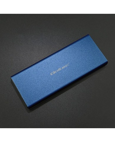 Scatola Esterna Qoltec 51832 Azzurro