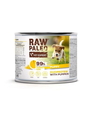 Cibo umido VETEXPERT RAW PALEO Tacchino 200 g