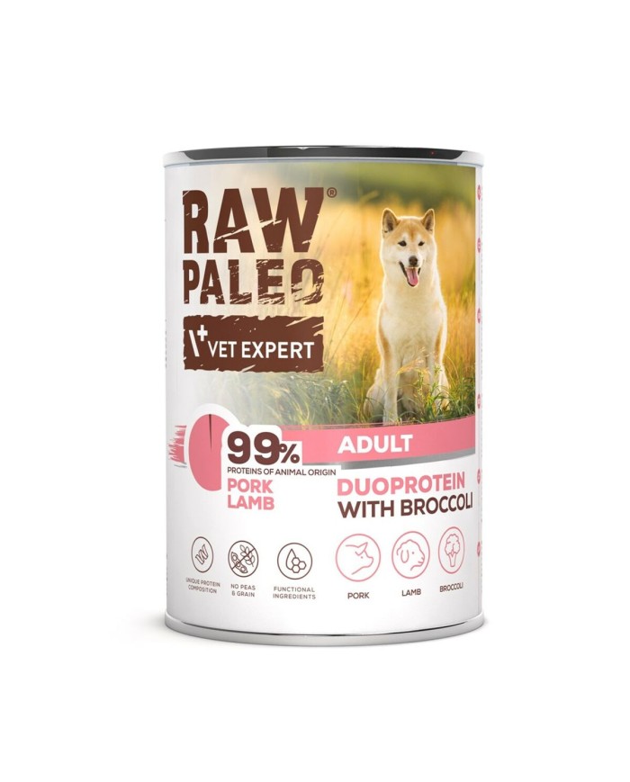 Cibo umido VETEXPERT RAW PALEO Maiale 400 g Cibo umido VETEXPERT RAW PALEO Maiale 400 g