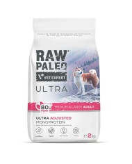 mangime VETEXPERT RAW PALEO Ultra Pork Medium & Large Adult Maiale 2 Kg mangime VETEXPERT RAW PALEO Ultra Pork Medium & Large Adult Maiale 2 Kg