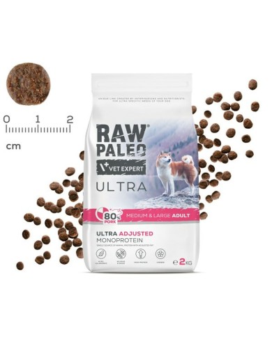 mangime VETEXPERT RAW PALEO Ultra Pork Medium & Large Adult Maiale 2 Kg mangime VETEXPERT RAW PALEO Ultra Pork Medium & Large Adult Maiale 2 Kg