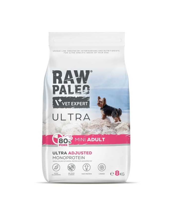 mangime VETEXPERT Ultra Pork Mini Adult Maiale 8 kg mangime VETEXPERT Ultra Pork Mini Adult Maiale 8 kg