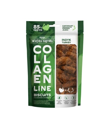 Snack per Cani WIEJSKA ZAGRODA Collagen Line Carne di manzo e vitello 90 g Snack per Cani WIEJSKA ZAGRODA Collagen Line Carne di manzo e vitello 90 g