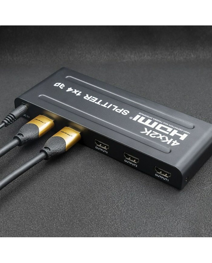 Switch HDMI Qoltec 51798 Nero Switch HDMI Qoltec 51798 Nero