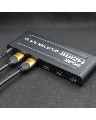 Switch HDMI Qoltec 51798 Nero Switch HDMI Qoltec 51798 Nero