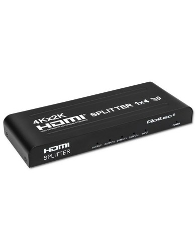 Switch HDMI Qoltec 51798 Nero Switch HDMI Qoltec 51798 Nero