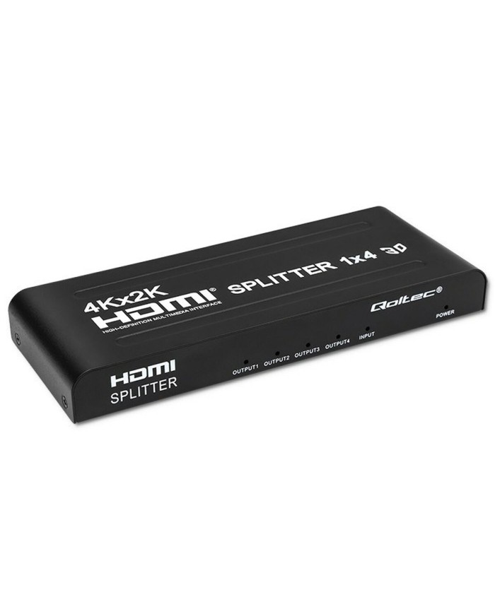 Switch HDMI Qoltec 51798 Nero Switch HDMI Qoltec 51798 Nero
