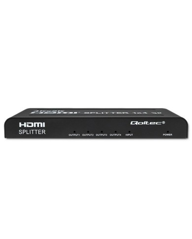 Switch HDMI Qoltec 51798 Nero Switch HDMI Qoltec 51798 Nero