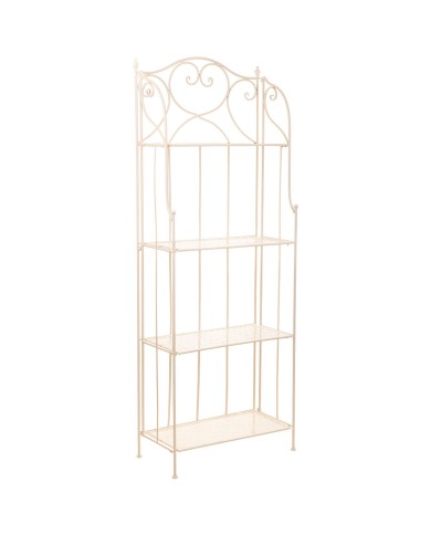 Scaffale Alexandra House Living Bianco Metallo Ferro 28 x 70 x 28 cm Scaffale Alexandra House Living Bianco Metallo Ferro 28 x 70 x 28 cm