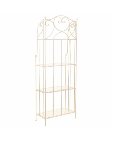 Scaffale Alexandra House Living Bianco Metallo Ferro 28 x 70 x 28 cm Scaffale Alexandra House Living Bianco Metallo Ferro 28 x 70 x 28 cm