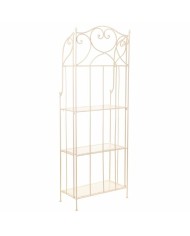 Scaffale Alexandra House Living Bianco Metallo Ferro 28 x 70 x 28 cm